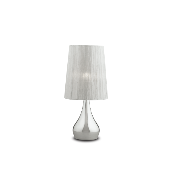 035987 Lampa stołowa eternity tl1 small silver Ideal Lux - Mega RABATY w koszyku %