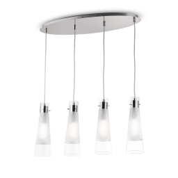 023038 Lampa wisząca kuky sp4 clear Ideal Lux - Mega RABATY w koszyku %