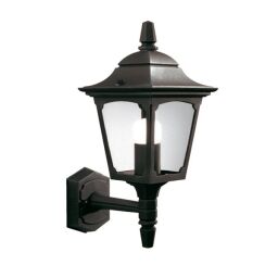 CPM1-BLACK Lampa ścienna Chapel 1 Light Mini Up Elstead - Mega RABATY w koszyku %