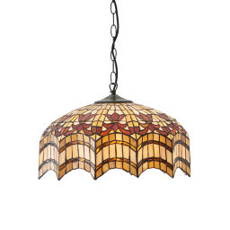 64375 Tiffany Vesta 3lt lampa wisząca Interiors1900 - rabaty 25% w koszyku