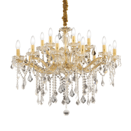 075181 Lampa wisząca florian sp18 gold Ideal Lux - Mega RABATY w koszyku %