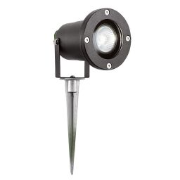 EU5001BK-LED Spikey LED Reflektorek wbijany Light - czarny, IP65 Searchlight