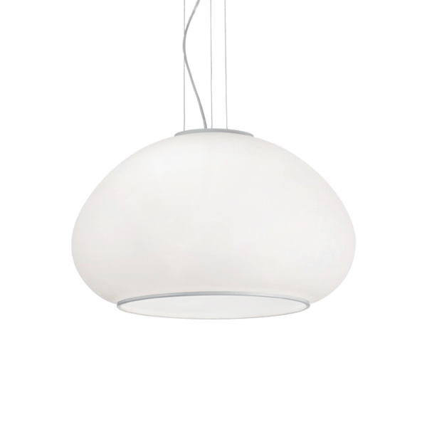 071022 Lampa wisząca mama sp3 d50 white Ideal Lux - Mega RABATY w koszyku %