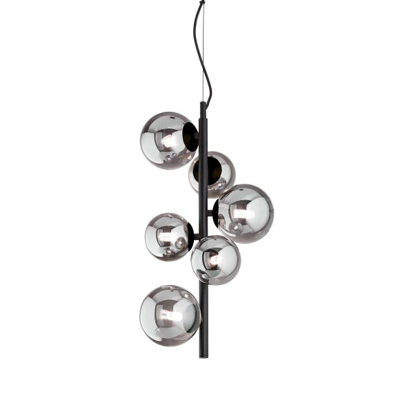 271422 Lampa perlage sp6 nero Ideal Lux - rabaty 15% w koszyku