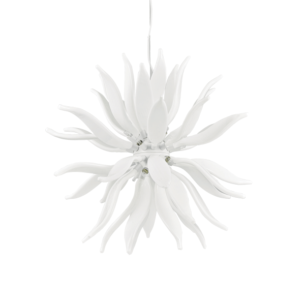 112268 Lampa wisząca leaves sp12 white Ideal Lux - Mega RABATY w koszyku %