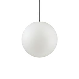 136004 Lampa wisząca sole sp1 medium white Ideal Lux - Mega RABATY w koszyku %