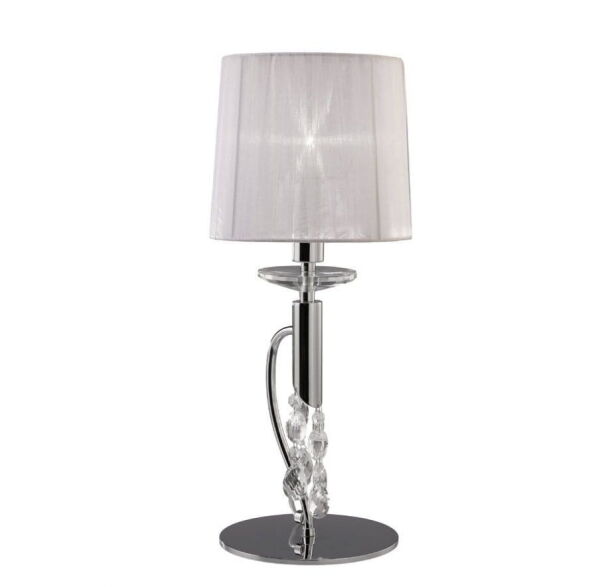 3868 Lampa stołowa MANTRA TIFFANY CHROME 3868 Mantra - Mega RABATY w koszyku %