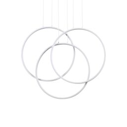 269351 Lampa frame sp cerchio bianco Ideal Lux - rabaty 15% w koszyku