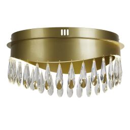 19211-1GO Jewel LED Flush Lampa sufitowa - złoty & kryształ Searchlight