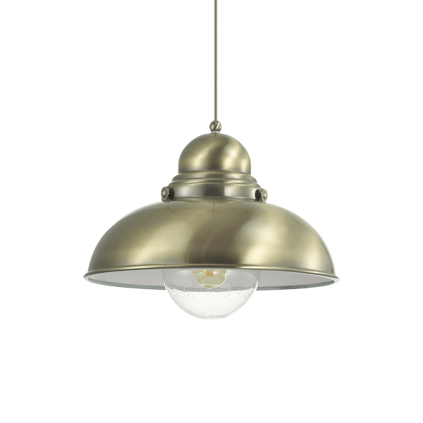 025285 Lampa wisząca sailor sp1 d43 antique brass Ideal Lux - Mega RABATY w koszyku %