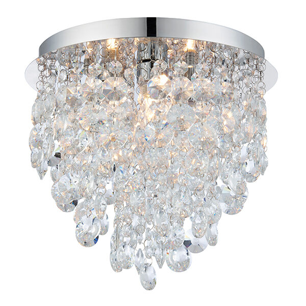 61233 Lampa łazienkowa Kristen 3  flush Endon - rabaty 25% w koszyku