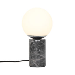 2213575010 Lilly Marble Lampa stołowa Szara Nordlux - Mega RABATY w Koszuku %