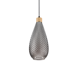 238838 Lampa wisząca bergen-2 sp1 smoky grey Ideal Lux - Mega RABATY w koszyku %