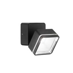 285535 Lampa omega ap square nero 4000k Ideal Lux - rabaty 15% w koszyku