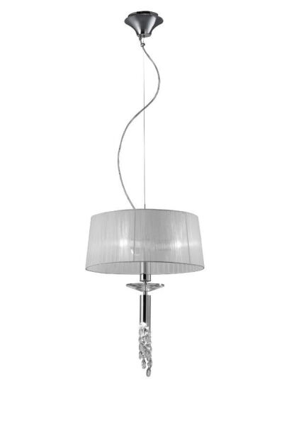 3858 Lampa wisząca MANTRA TIFFANY CHROME 3858 Mantra - Mega RABATY w koszyku %