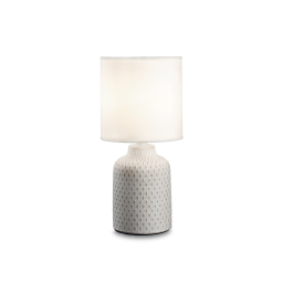 245393 Lampa stołowa kali'-3 tl1 white Ideal Lux - Mega RABATY w koszyku %