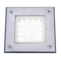 9909WH Walkover LED Recessed Square Walkover - Stainless Steel Searchlight