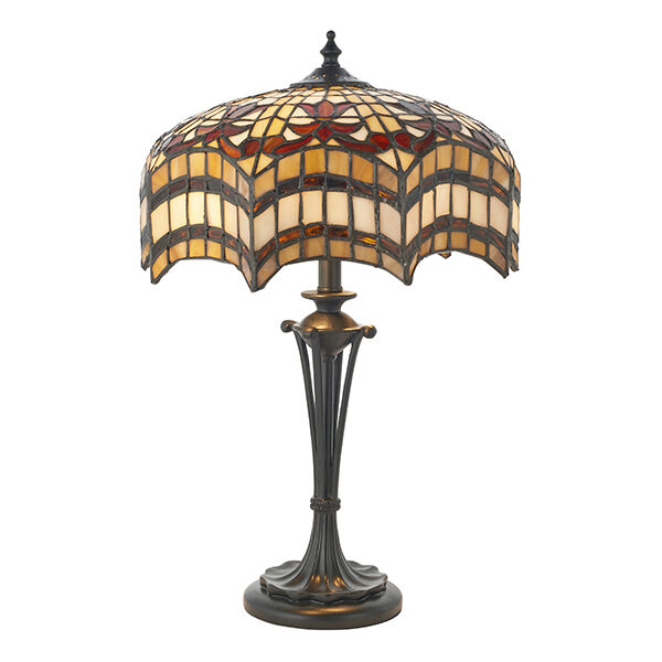 64376 Tiffany Vesta 2lt lampa stołowa Interiors1900 - rabaty 25% w koszyku