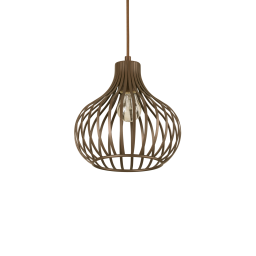 205281 Lampa wisząca onion sp1 d23 brown Ideal Lux - Mega RABATY w koszyku %