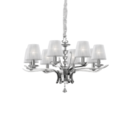 059242 Lampa stołowa pegaso sp8 white Ideal Lux - Mega RABATY w koszyku %