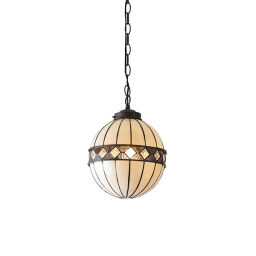 67044 Tiffany Fargo 1lt lampa wisząca Interiors1900 - rabaty 25% w koszyku