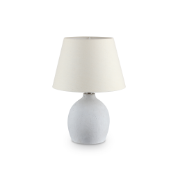 238128 Lampa stołowa boulder tl1 concrete Ideal Lux - Mega RABATY w koszyku %