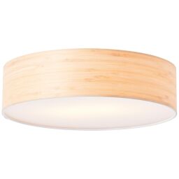 99489/75 Romm Lampa sufitowa 38cm jasne drewno/biała Brilliant