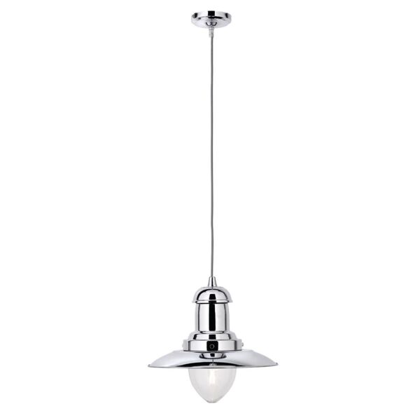 4301CC Fisherman Lampa wisząca - Chrome Searchlight