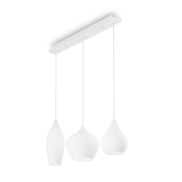 111858 Lampa wisząca soft sp3 white Ideal Lux - Mega RABATY w koszyku %