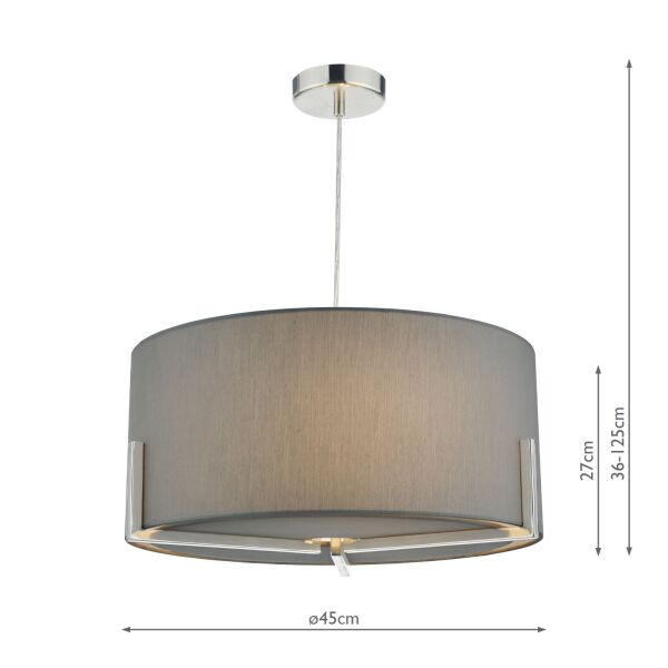 SAN0339 Santino Lampa sufitowa Dar Lighting - rabaty 20% w koszyku