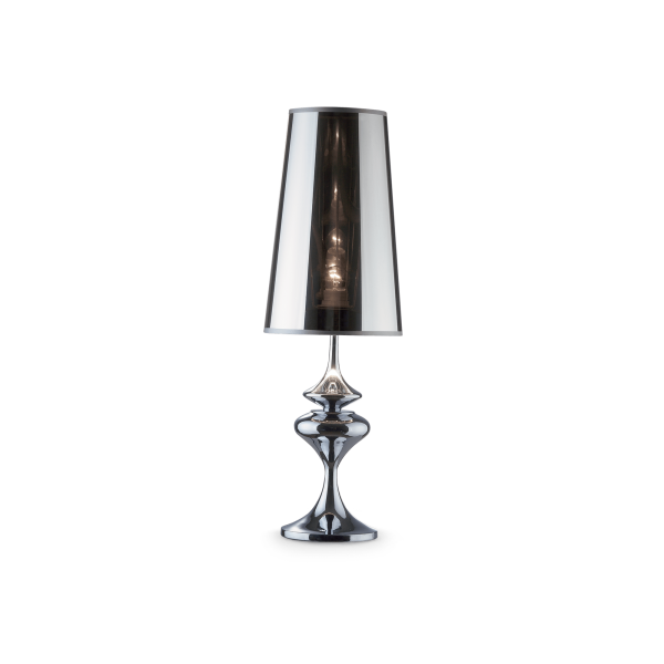 032436 Lampa stołowa alfiere tl1 big chrome Ideal Lux - MEGA rabaty w koszyku !