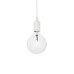 113302 Lampa wisząca edison sp1 white Ideal Lux - Mega RABATY w koszyku %