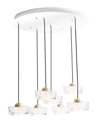 P0544 Lampa Wisząca Lipari VII Round Maxlight - Negocjuj CENĘ - MEGA rabaty %