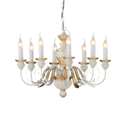 012872 Lampa stołowa firenze sp8 antique white Ideal Lux - Mega RABATY w koszyku %