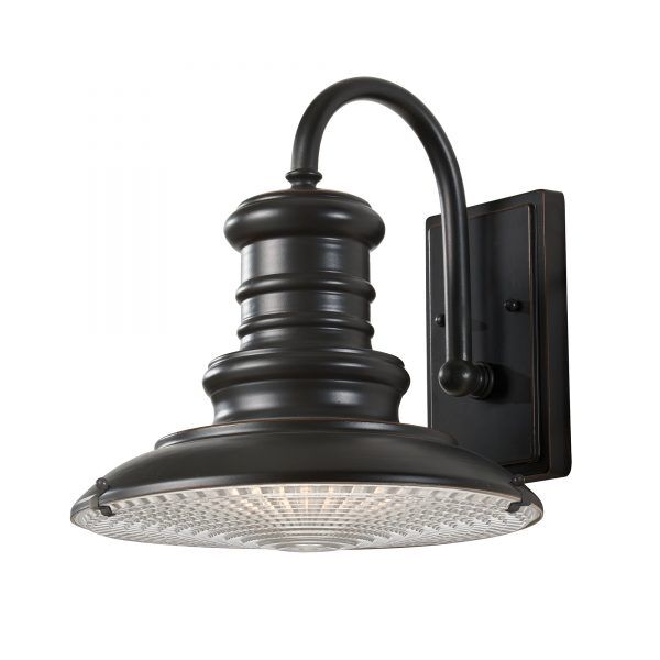 FE-REDDING2-M-RB Redding Station 1 Light Medium Wall Lantern – Restoration Bronze Elstead - Mega RABATY w koszyku %