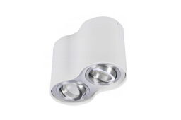 Lampa sufitowa - natynkowa BROSS 2 biały - aluminium AZ0784 Azzardo