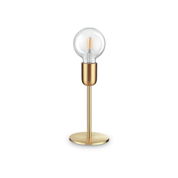 232546 Lampa stołowa microphone tl1 satin brass Ideal Lux - Mega RABATY w koszyku %