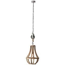 93399/45 Lampa wisząca kościelna 43 cm lampa drewniana