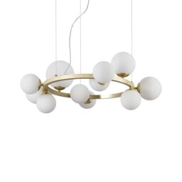 283807 Lampa perlage sp11 ottone Ideal Lux - rabaty 15% w koszyku