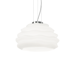 132389 Lampa wisząca karma sp1 small white Ideal Lux - Mega RABATY w koszyku %