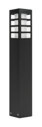 RADO III 2 BL Lampa stojąca słupek czarny SU-MA - Mega RABATY W KOSZYKU %