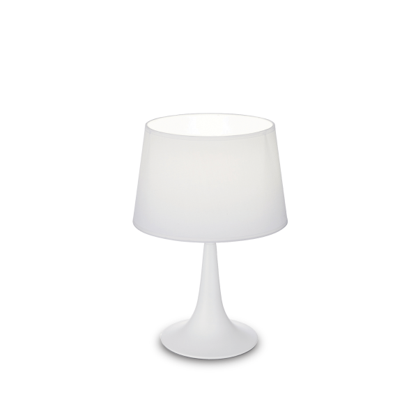 110530 Lampa stołowa london tl1 small white Ideal Lux - Mega RABATY w koszyku %