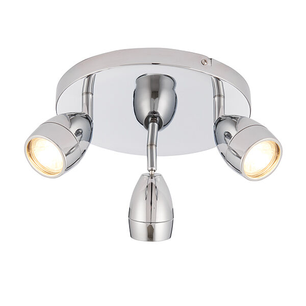 73692 Lampa łazienkowa Plubto 3  round Endon - rabaty 25% w koszyku