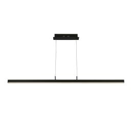 96381-1BK Tribeca LED  Bar Lampa wisząca Lampa sufitowa - czarny Metal & Opal Searchlight