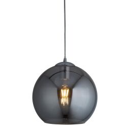 1632SM Balls Lampa wisząca - Chrome & Smoked szkło Searchlight