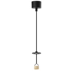 Baza lampa wisząca LUCAS BASE 1R PENDANT GU10 BK AZ6156 AZzardo