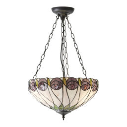 64175 Tiffany Hutchinson 3lt lampa wisząca Interiors1900 - rabaty 25% w koszyku