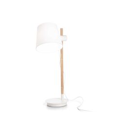 282091 Lampa axel tl1 bianco Ideal Lux - rabaty 15% w koszyku