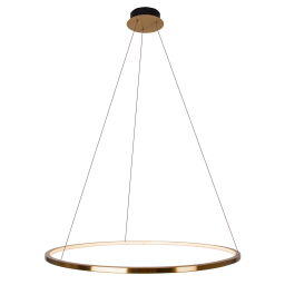 MAXLIGHT P0493 Lampa wisząca QUEEN Ø50 cm złoto szczotkowane Maxlight - Negocjuj CENĘ - MEGA rabaty
