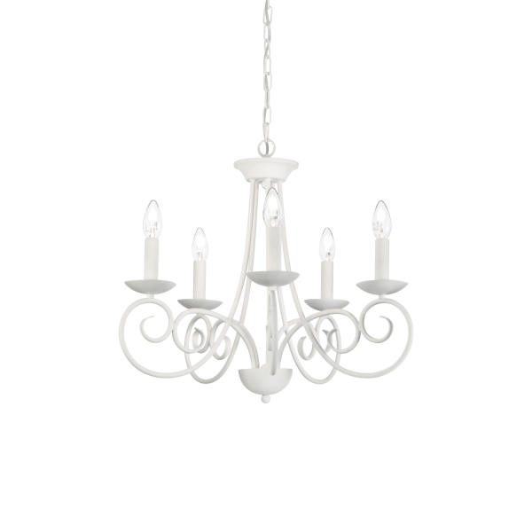 092751 Lampa wisząca sem sp5 white Ideal Lux - Mega RABATY w koszyku %